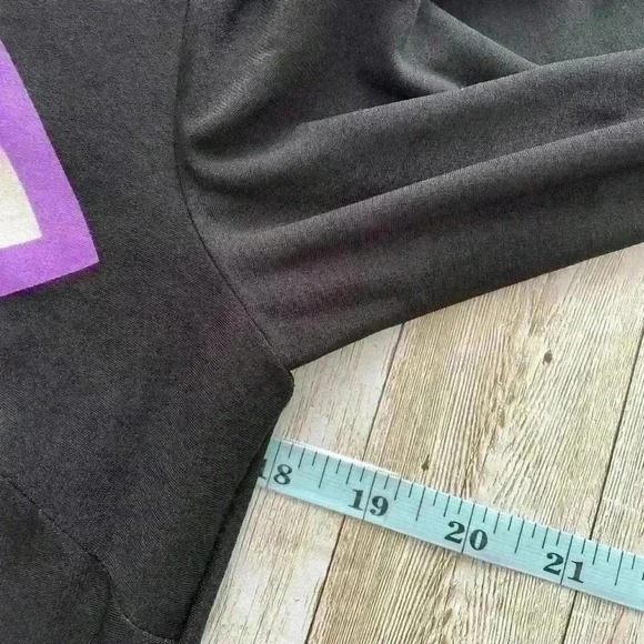 Gabby Skye Womens Midi Dress Long Sleeve Striped Print Colorful Size 10 keyhole - Picture 6 of 8